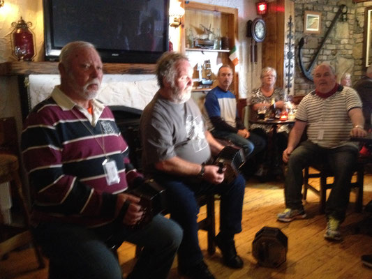 2015 Harry Lowrey und Arthur William Garnett in Rosses Point