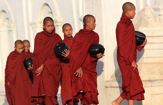 Buddhistische Mönche in Myanmar