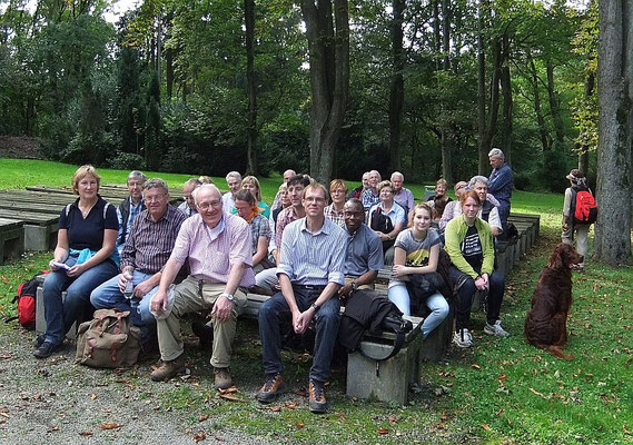 Pilgerggruppe St. Januarius und St. Josef 2014 auf dem Marienberg
