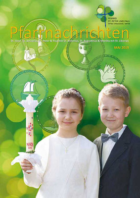 Titelseite der Pfarrnachrichten Mai 2019