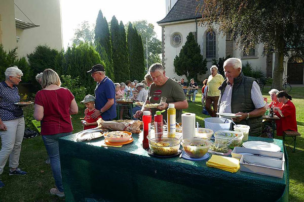 Die zufriedenen Gäste