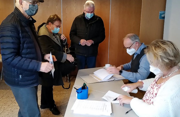 Bei der Wahl
