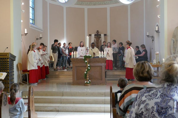 Feier der Hl. Messe am vierten Sonntag der Osterzeit