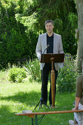 Stefan Breiter während der Lesung