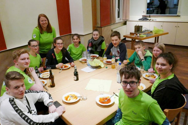 Unsere Gastgeber: die Messdiener