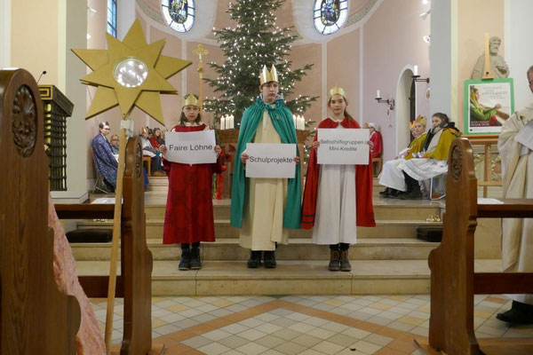 Einsatz für faire Löhne, Schulprojekte und Selbsthilfegruppen