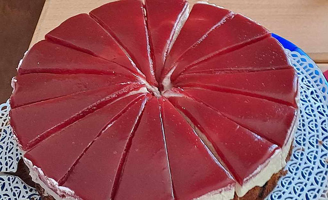 Leckere, selbst gebackene Kuchen