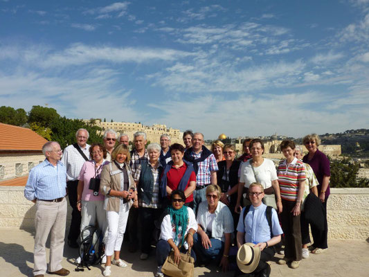 Israel-Pilgergruppe 2011