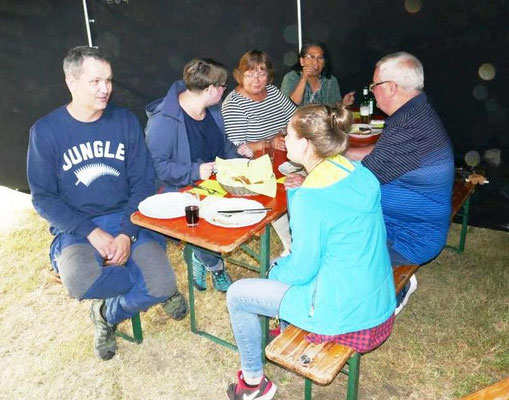 In schöner Runde