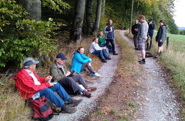 Mittagsrast an der Tente