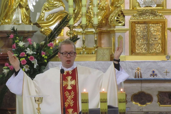 Hl. Messe während der Pilgerreise nach Polen 2012