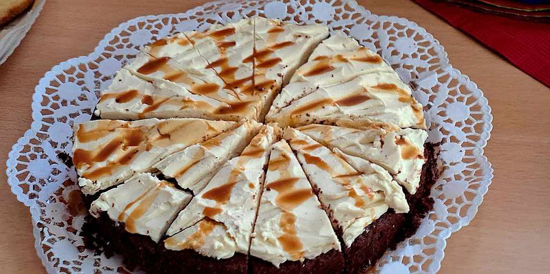 Leckere, selbst gebackene Kuchen