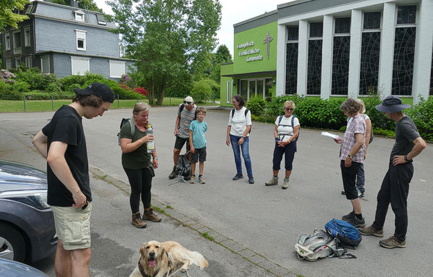 Abschluss am Ziel in Oberbauer