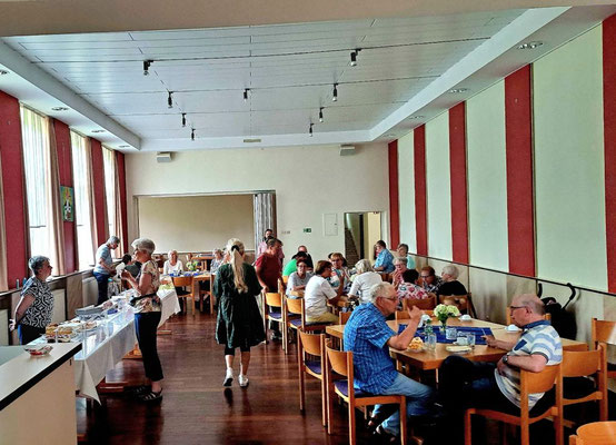 In der Cafeteria