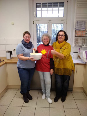Das Küchenteam: Katja Lucht, Cornelia Gräbe, Sabine Rost