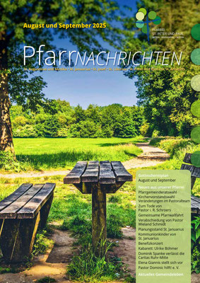 Pfarrnachrichten Aug./Sept. 2025