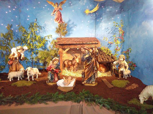 Weihnachtskrippe in St. Josef