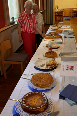 Das Kuchenangebot