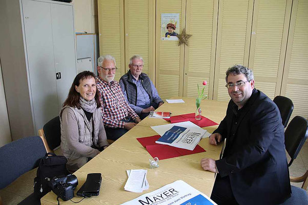 Ronald Mayer aus St. Josef im Workshop Patientenverfügung