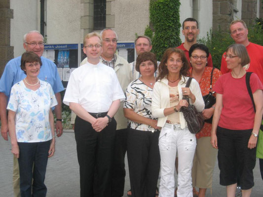 Vorstellung am 30.06.2009 beim damaligen Gemeinderat St. Josef