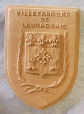 Blason Villefranche De Lauragais 