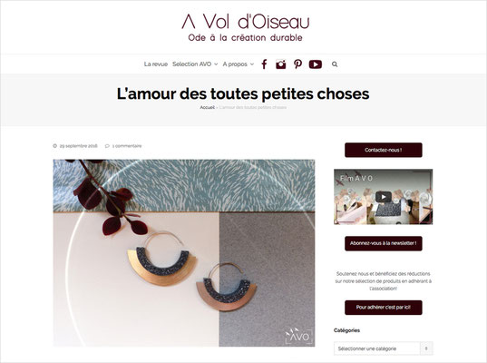  A VOL D'OISEAU - Revue Déco & Art de vivre écologique made in Rhône-Alpes - avoldoiseau.org 