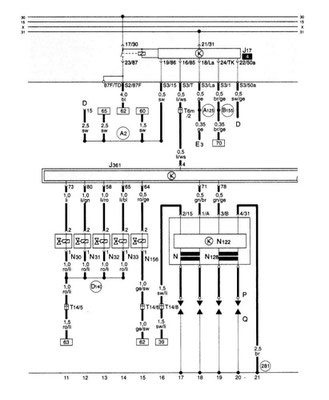 Audi A3 Electrical Wiring Diagrams - Сar PDF Manual, Wiring Diagram