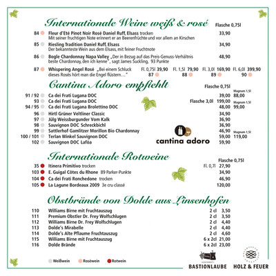 Die 36. Kirchheimer Weindorf Zeitung: Infos - In Gedenken - Speisen - Livemusik - Geschichte - Partner