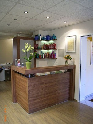 Empfang Friseur