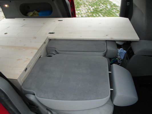 Bett mit Stauraum VW Caddy
