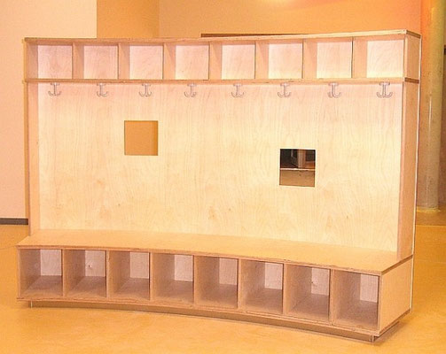 Garderobe Kindergarten
