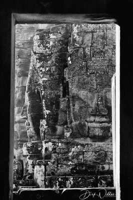 A face of the Bayon Temple