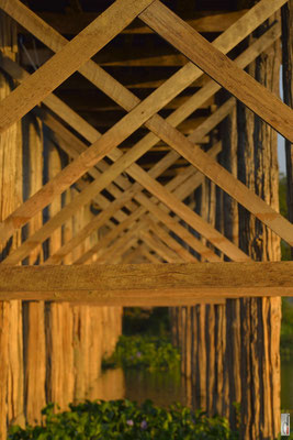 U Bein Bridge [Amarapura/Myanmar]