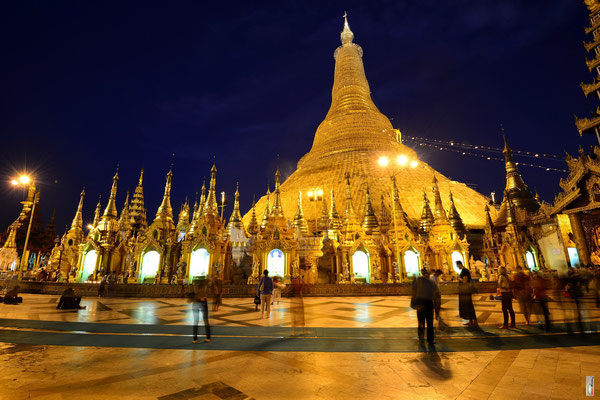 Shwedagon Pagoda [Yangon/Myanmar]
