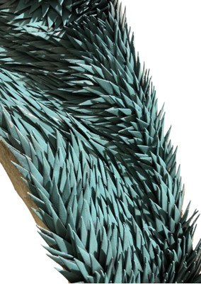 FUROR Detail 2025 Mischtechnik (Zement, Kunststoff, Lack) 115 x 50 x 40 cm