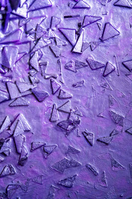 SUPERBIA Detail 2023 Mischtechnik (Kunststoff, Lack) 180 x 100 cm