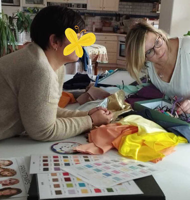 Après-midi entre fille, enterrement de vie de jeune fille, atelier make-up, colorimétrie avec Renais'Sens conseil près de Gétigné, Basse Goulaine, Clisson...