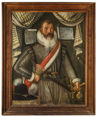 Landesfähnrich Johann Krummenacher (1576-1656). HMO P 0088