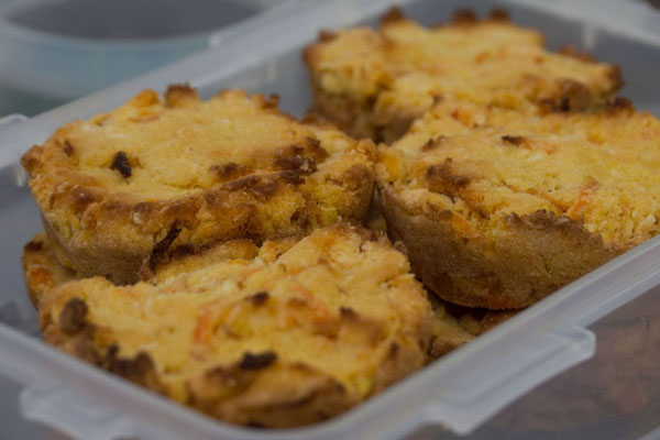 Karotten-Kokos-Taler - glutenfrei und unser einziger Nachtisch