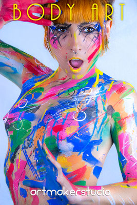 abstracción Body Art