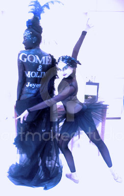 Luxury Weekend Marbella 2011. Body Painting by AMS