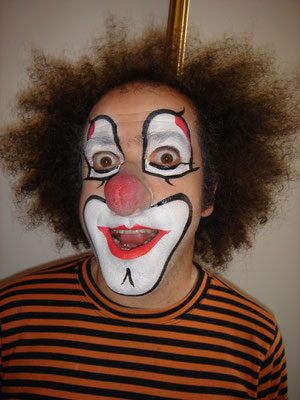 Clown Face Paint