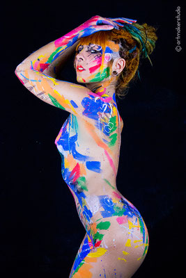 abstraction body art