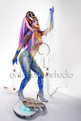  Body Painting 1er premio final FIKAE 2008 "SEASUNNY"