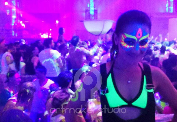 Face Painting Fluor NEONSPLASH Ibiza