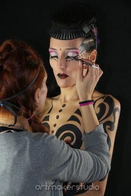 curso de maquillaje corporal