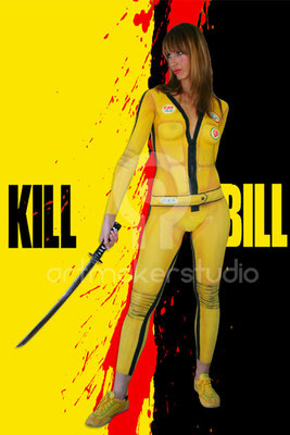 KILL BILL Body Painting para particular por ArtMakerStudio