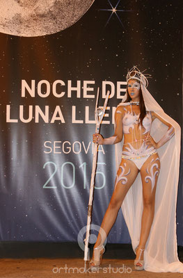  Body Paint White Queen. Noche de Luna Llena