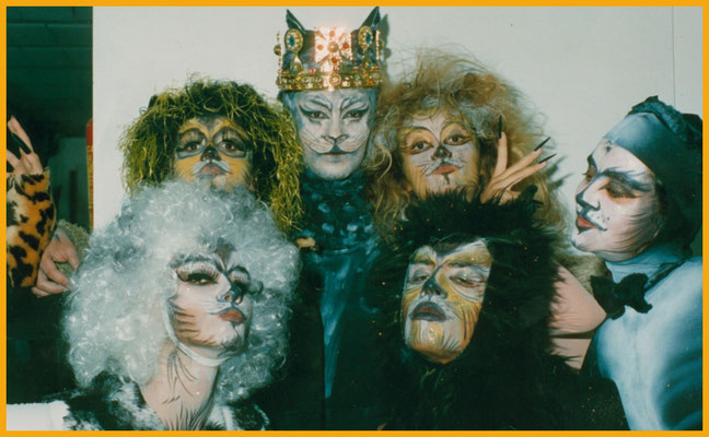 CATS musical make ups