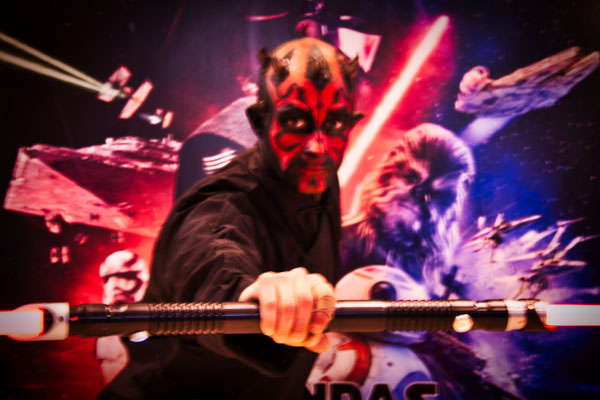 Star Wars - Darth Maul make up